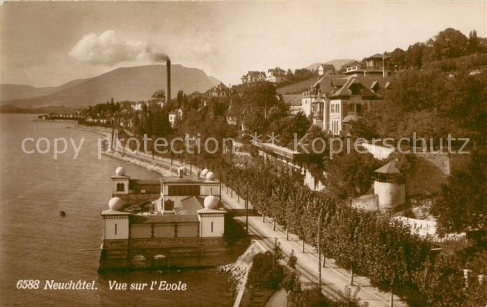 13737981 Neuchatel NE Vue sur l'Evole