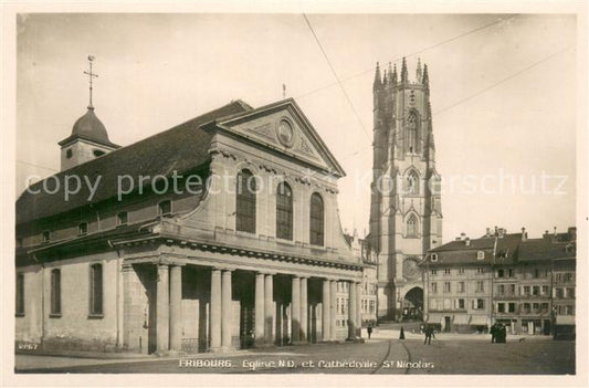 13738372 Fribourg FR Eglise ND et Cathedrale St Nicolas