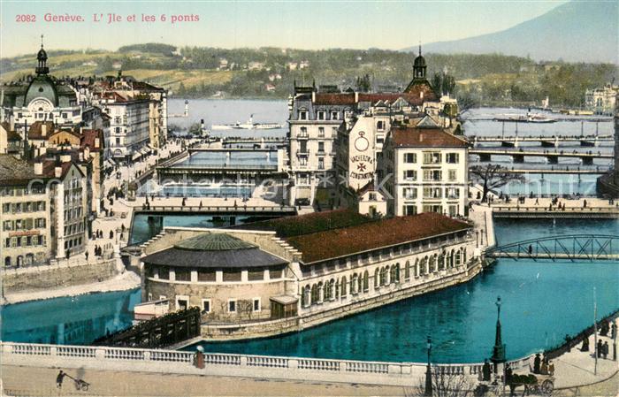 13738614 Geneve GE L’Ile et les 6 ponts