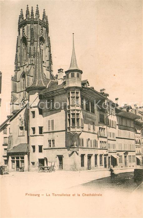 13738636 Fribourg FR La Tornalletaz et la Cathedrale