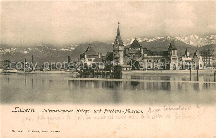 13738713 Luzern  LU Internat Kriegs und Friedens Museum