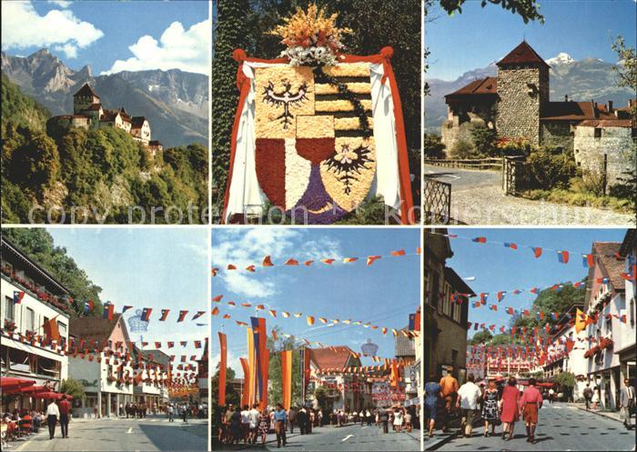 72347567 Vaduz Fuerstentum Schloss Vaduz Strassenpartien