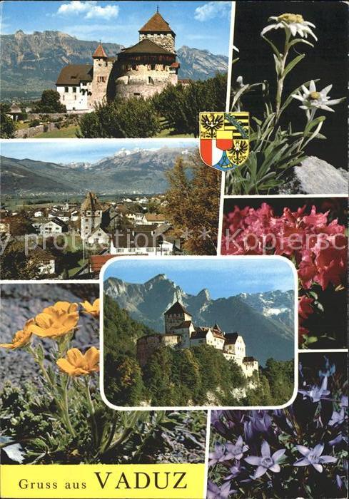 72404059 Vaduz Blumen Schloss