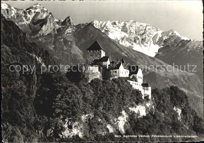 72395522 Vaduz Schloss Fuerstentum Lichtenstein