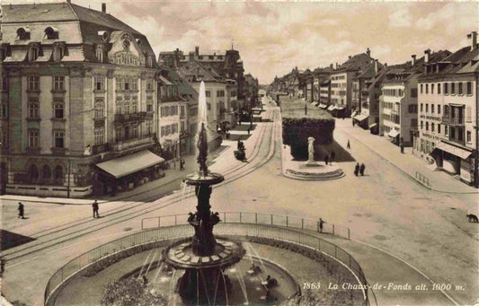 13979088 LA_CHAUX-DE-FONDS_NE Fontaine Centre