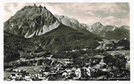 13979093 Bad_Schuls_Scuol_GR Vue générale du panorama alpin