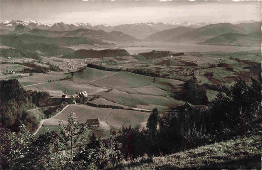 13979247 Etzel-Kulm_Etzelkulm_1098m_SZ avec vue sur l'Etzel Passhoehe Sihlsee Dru