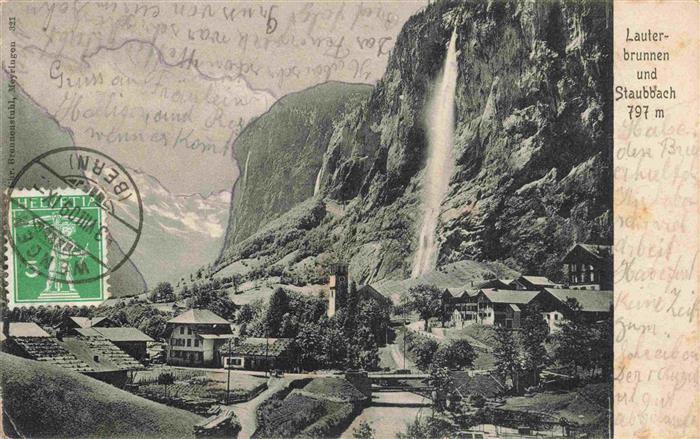 13979728 Lauterbrunnen_BE und Staubbach Wasserfall