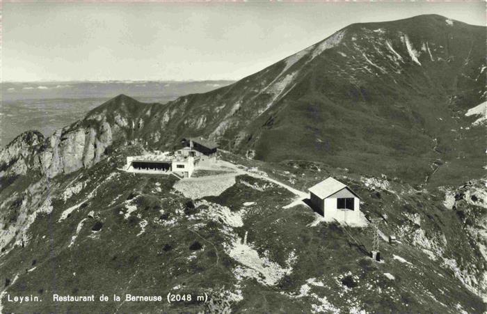 13981885 Leysin_VD Restaurant de la Berneuse Restaurant d'altitude Alpes