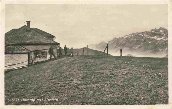 13981897 Hochalp_1530m_Urnaesch_SG Berggasthof Hochalp avec Alpstein