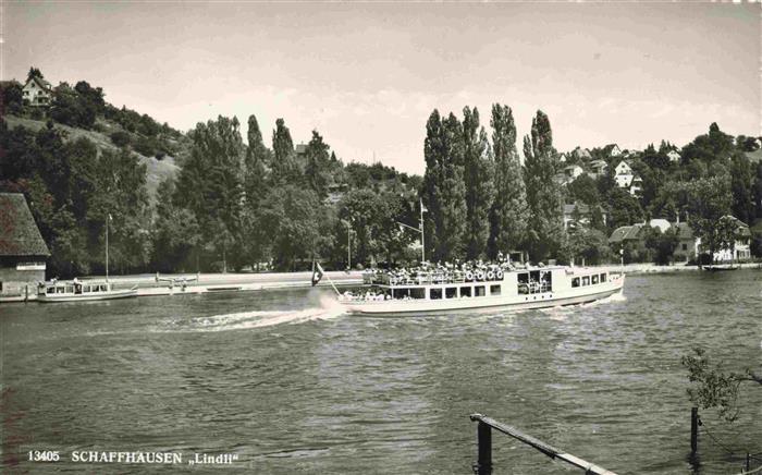 13981929 SCHAFFHAUSEN__SH Lindli navire à passagers Rhin