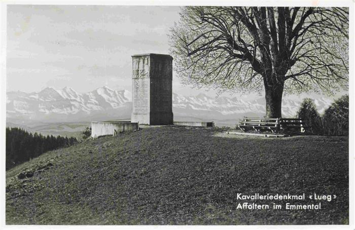 13981932 Affoltern_Emmental_BE Monument de cavalerie Chaîne alpine de Lueg