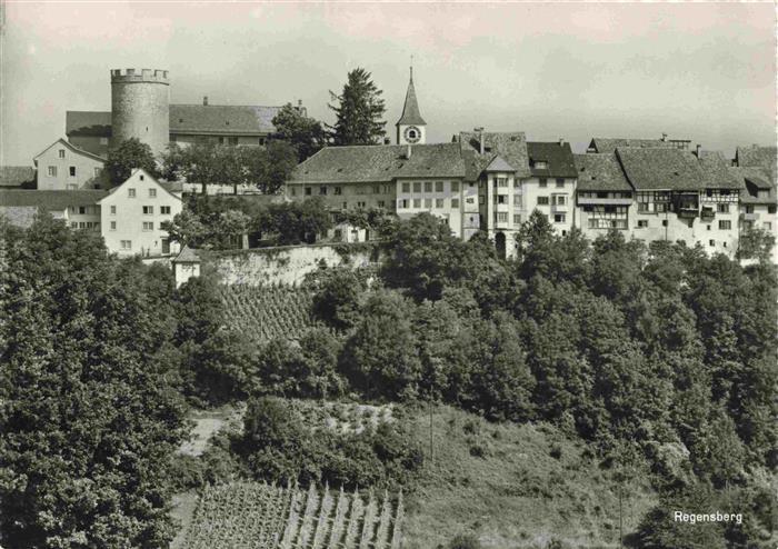 13982020 Regensberg_Dielsdorf_ZH Vue partielle de la vieille ville