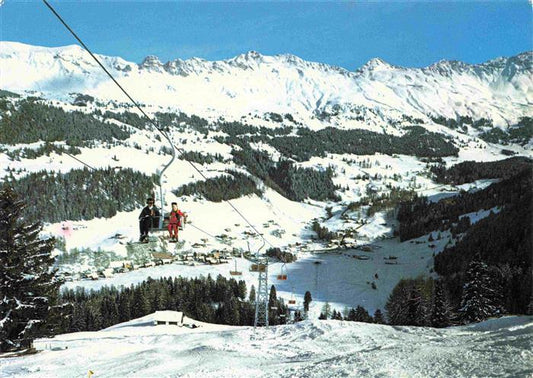 13982038 Churwalden_GR Domaine alpin de sports d'hiver Télésiège Radaschier