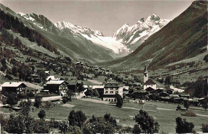 13982293 Kippel_VS Panorama Loetschental Langgletscher Sattelhorn Schienhorn Wal