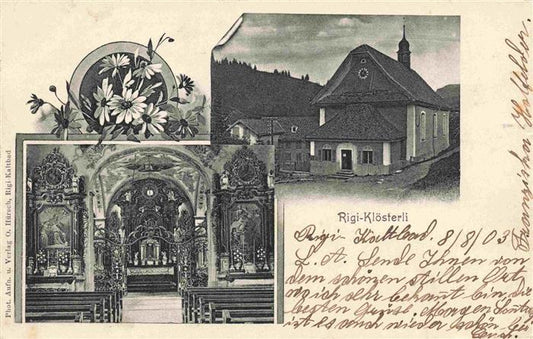 13982349 Rigi_Kloesterli_SZ Vue intérieure de l'église