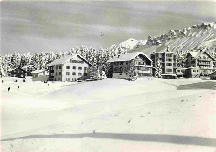 13983179 Valbella__Lenzerheide_GR Domaine skiable panoramique hivernal Alpes Hôtels