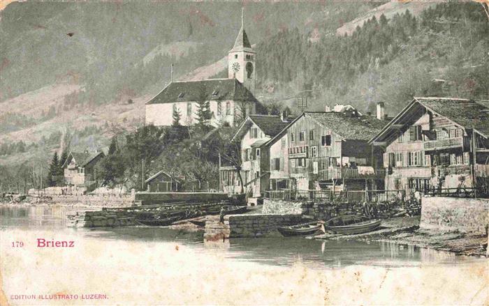 13983203 Brienz_Brienzersee_BE Motif village avec église