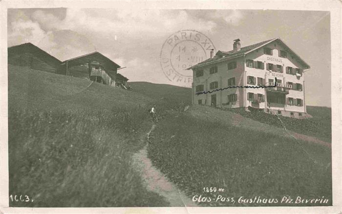 13983314 Piz_Beverin_2998m_Andeer_GR Glas Pass Gasthaus Piz Beverin