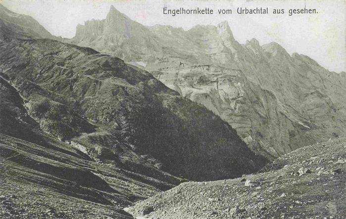 13983482 Engelhornkette_Rosenlaui_BE Vue depuis l'Urbachtal