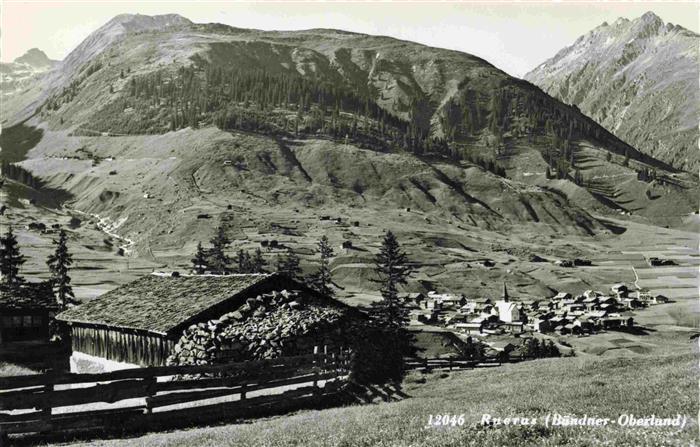 13983490 Rueras_GR Panorama de l'Oberland du Buendner