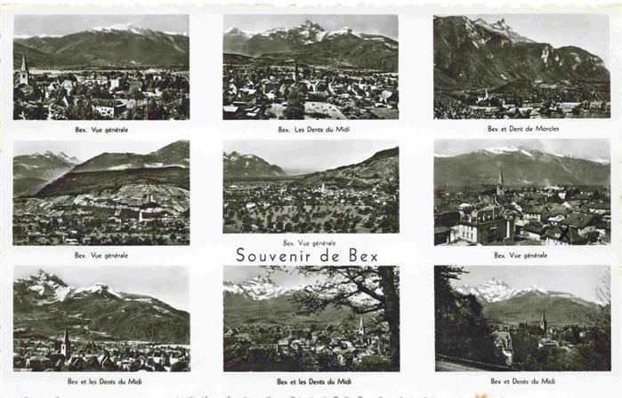 13983524 Bex-les-Bains_VD Souvenir de Bex Vue partielle