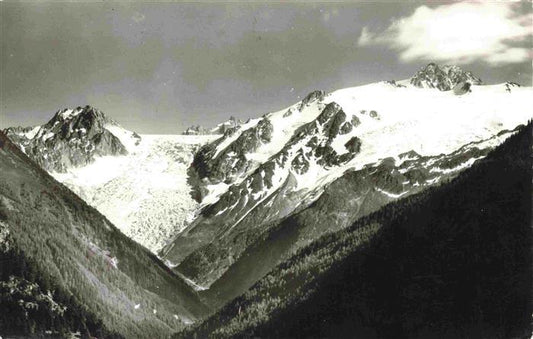 13983548 Mayens_de_Finhaut_Finshauts_VS Vue sur le glacier de Trente