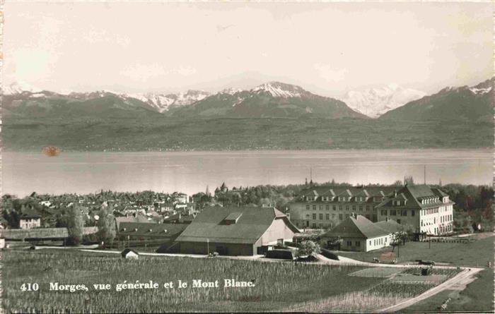 13983719 MORGES_VD Vue générale et Mont Blanc