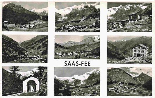 13983949 Saas-Fee_VS Teilansichten Kapelle