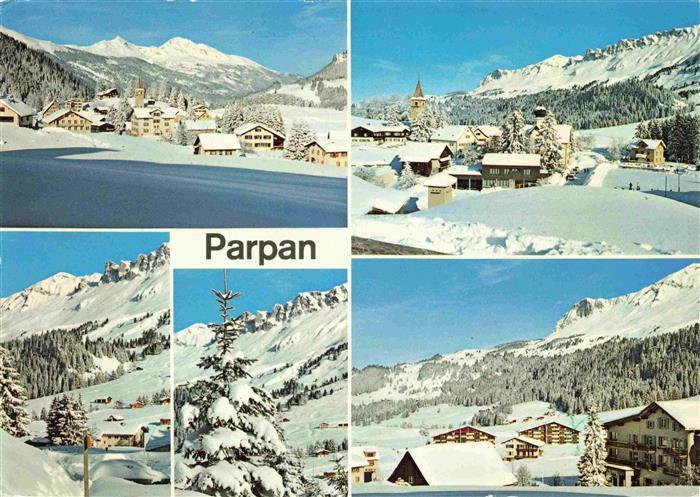 13984991 Parpan_Plessur_GR Teilansichten Panorama