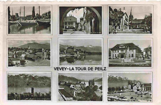 13986152 VEVEY_VD La Tour de Peilz Vue partielle