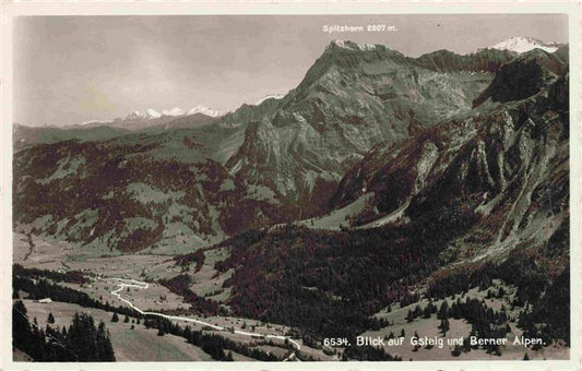 13987251 Gsteig_Saanen_BE Photographie aérienne des Alpes bernoises