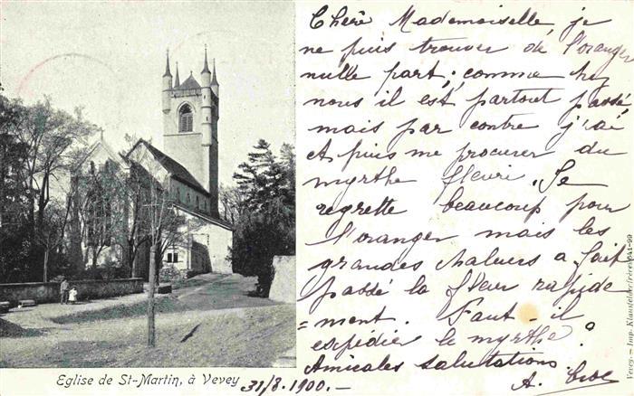 13987266 VEVEY_VD Église de St Martin