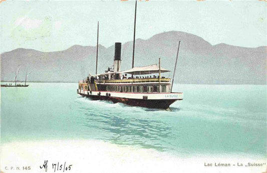 13987504 Lac_Leman_Genfersee_GE La Suisse Fahrgastschiff