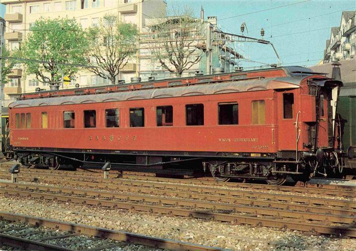 14027830 Eisenbahn Schweiz CH SBB Speisewagen Dr 4ue 10222Luzern