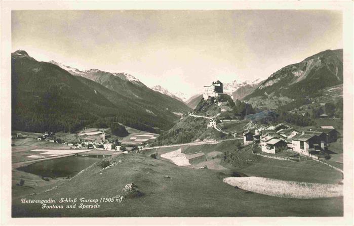 13992523 Unterengadin_GR Château de Tarasp Fontana et Sparsels