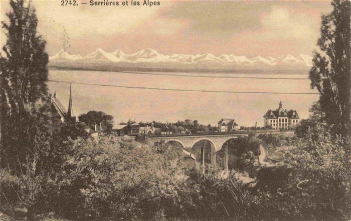 13992781 Serrieres__Neuchatel_NE et les Alpes