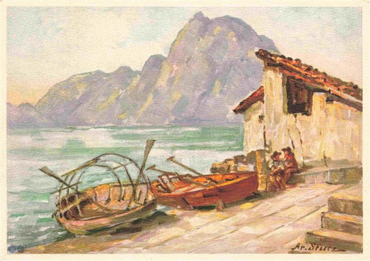 13992841 Castagnola_Lago_di_Lugano Motif rustique