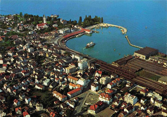 13993354 ROMANSHORN_TG sur le lac de Constance photo aérienne