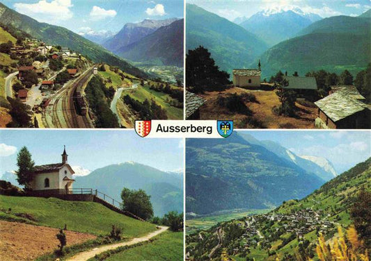 13993385 Ausserberg_Raron_VS Station BLS Sentier de randonnée Ranft Ausserberg