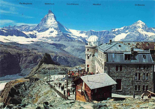 13993408 Zermatt_VS Kulmhotel Gornergrat Matterhorn Dt Blanche