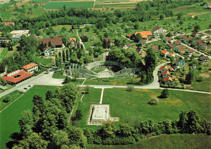 13993441 Augst_BL Temple Augusta Raurica sur le théâtre Schönbühl Curia Roemerhau