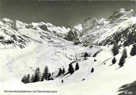 13993454 Morteratschgletscher_GR avec le groupe Bernina