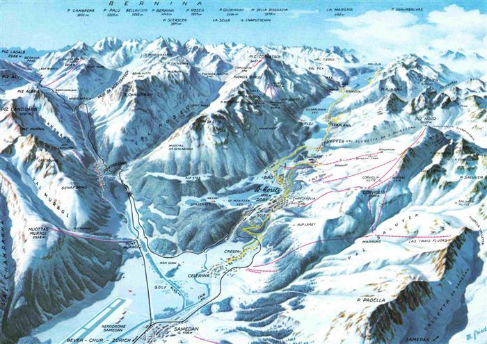 13993482 Carte panoramique Haute Engadine_GR