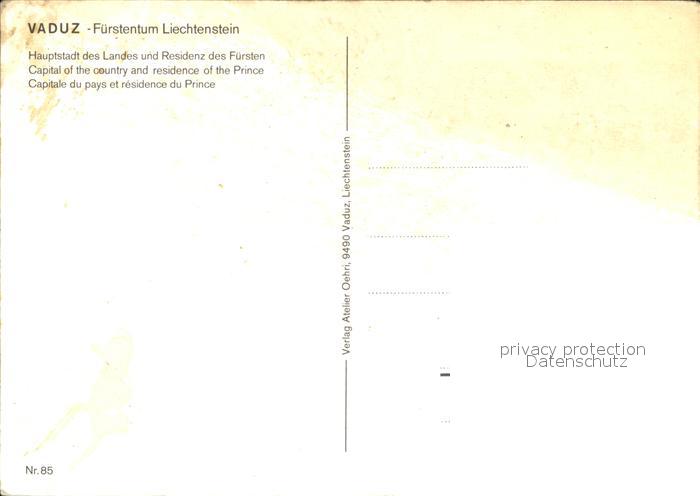 72434530 Vaduz Fuerstentum Liechtenstein