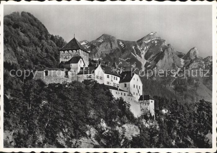 72491418 Vaduz Schloss Fuersentum Lichtenstein