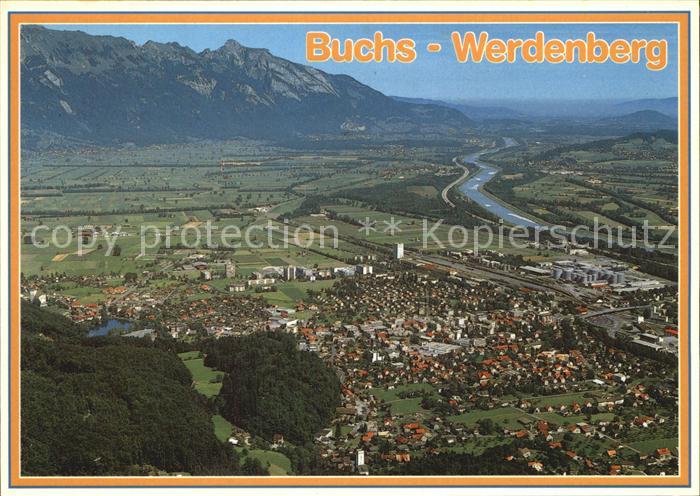 12500280 Buchs-Werdenberg Luftaufnahme