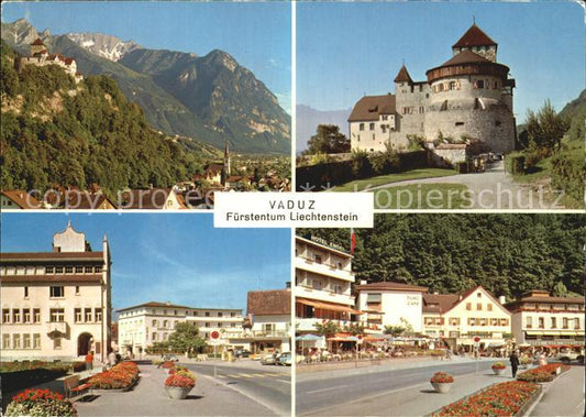 72506825 Vaduz Schloss Stadtansichten