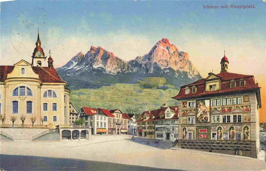 13963261 Schwyz_SZ avec place principale