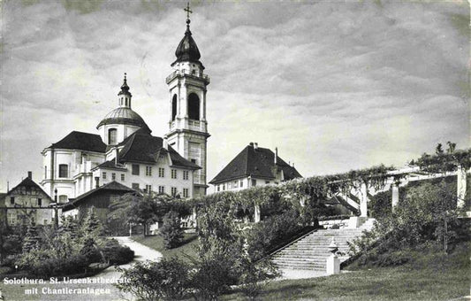 13963494 Solothurn_Soleure_SO Cathédrale Saint-Ours avec systèmes de chant